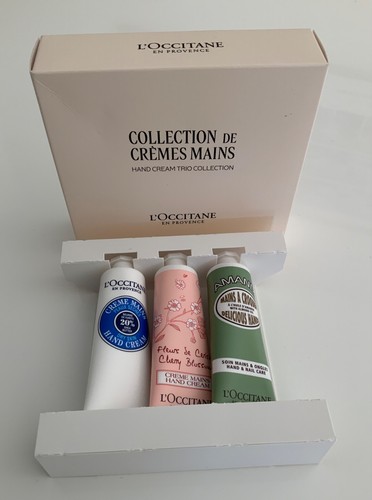 Occitane hand cream trio - hand,