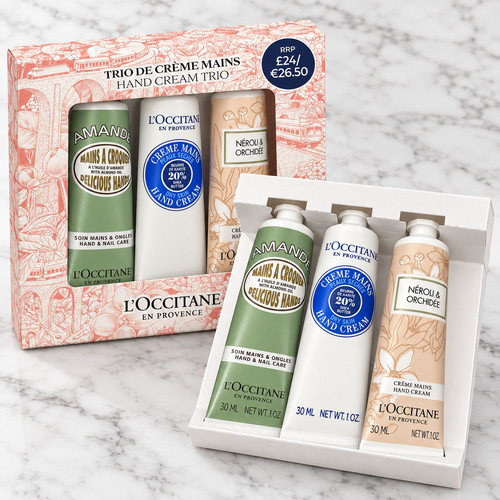 Occitane hand cream trio - l'occitane,